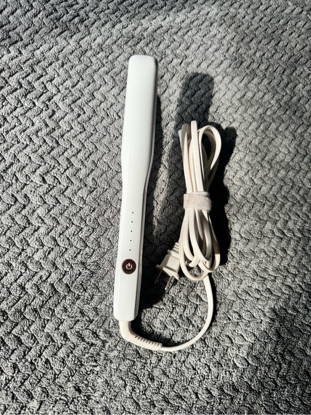 T3 White Mini Flat Iron Hair Straightener